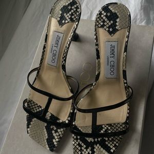 * SOLD Jimmy Choo Ría sandal heel